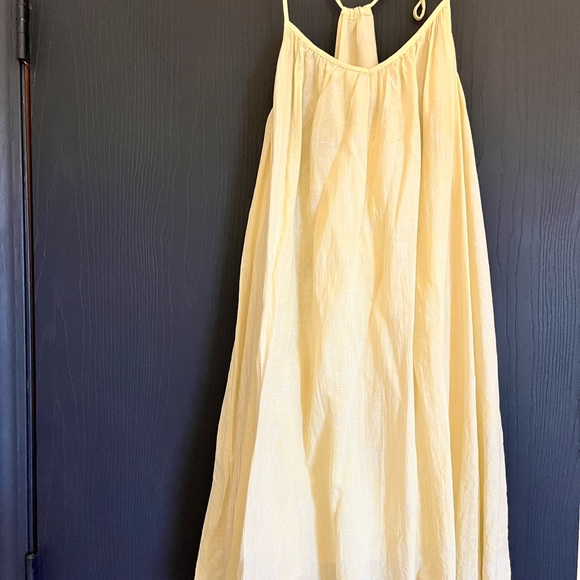 GAP yellow floral dress - Picture 1 of 2